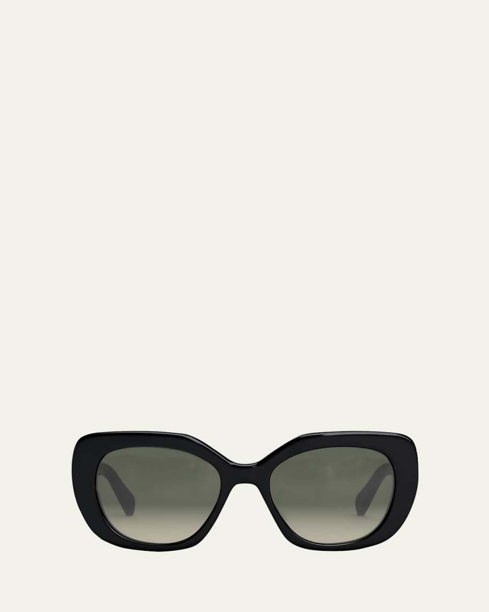 Triomphe Acetate Butterfly Sunglasses